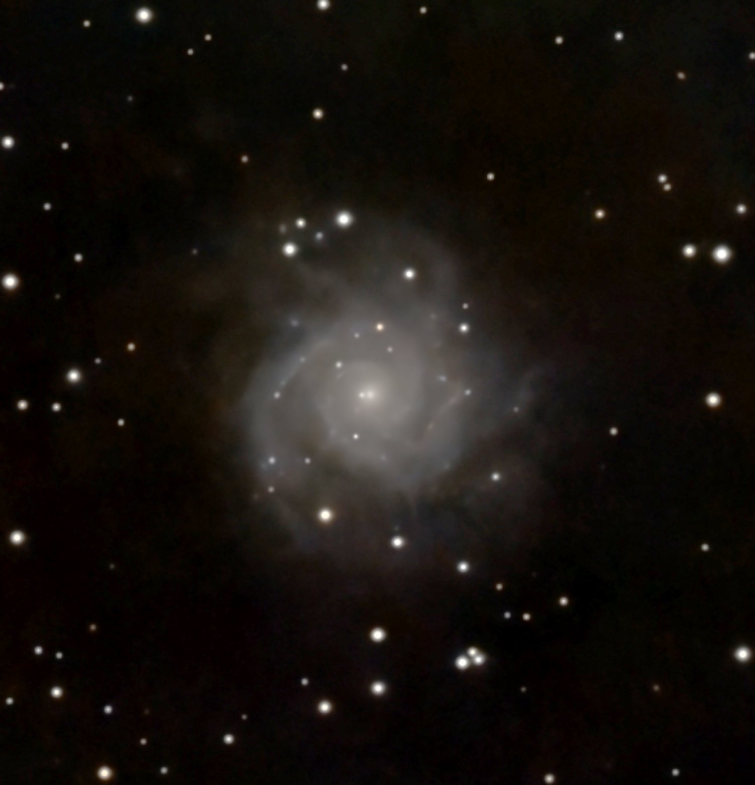 Messier 74 — Phantom Galaxy original photograph
